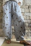 Hush Pillow Cotton Spot On Classic Barrel Pant Cloud Grey